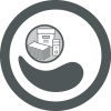 Logo AVR Benne pour déchets Archive Papier